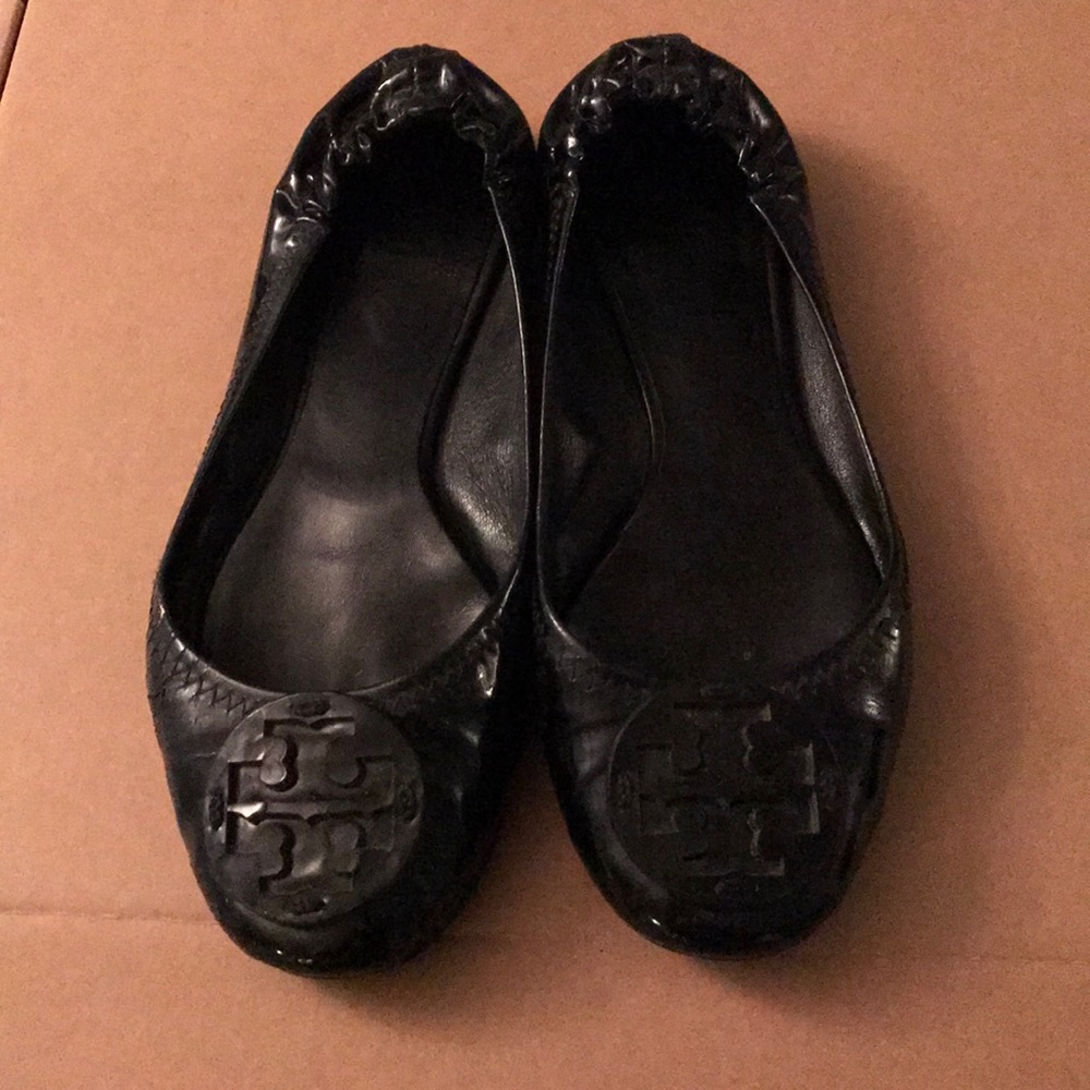 Tory Burch Patent Flats